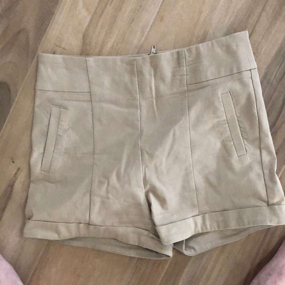 High waisted shorts